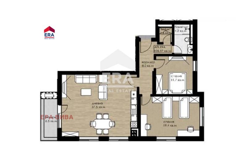 For Sale  2 bedroom Sofia , Druzhba 2 , 125 sq.m | 52001676 - image [5]