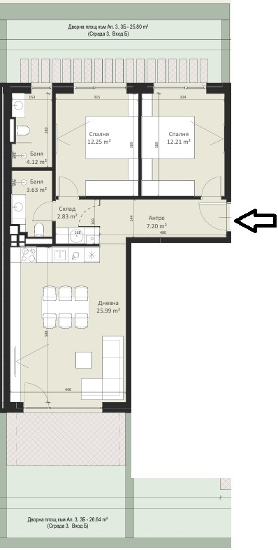 À venda  2 quartos Sofia , Malinova dolina , 96 m² | 82251732 - imagem [2]