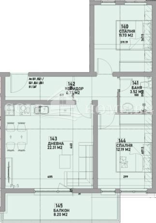 Продава 3-СТАЕН, гр. Пловдив, Беломорски, снимка 2 - Апартаменти - 56192617