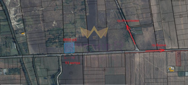 Продава ПАРЦЕЛ, гр. Игнатиево, област Варна