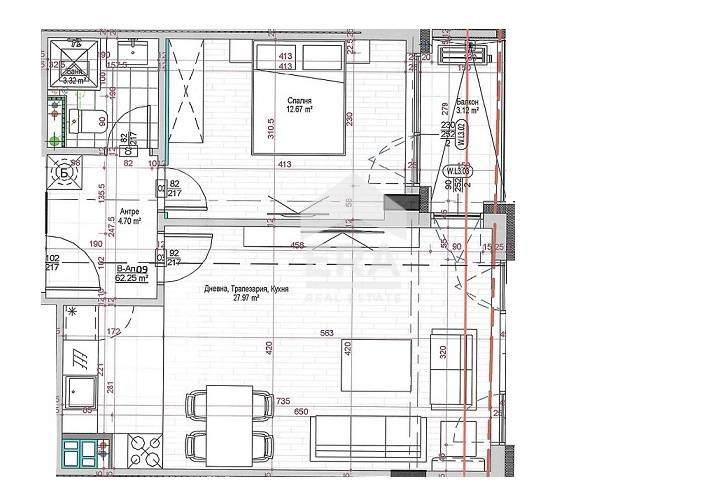 In vendita  1 camera da letto Sofia , Liulin 2 , 76 mq | 85023462 - Immagine [5]