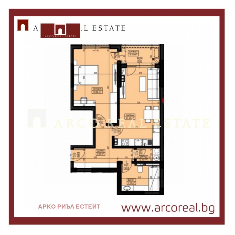 In vendita  1 camera da letto Sofia , Vitosha , 84 mq | 62875225 - Immagine [3]