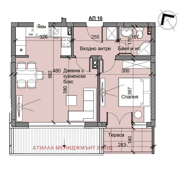 Продава 2-СТАЕН, гр. Пловдив, Южен, снимка 3 - Апартаменти - 54802415