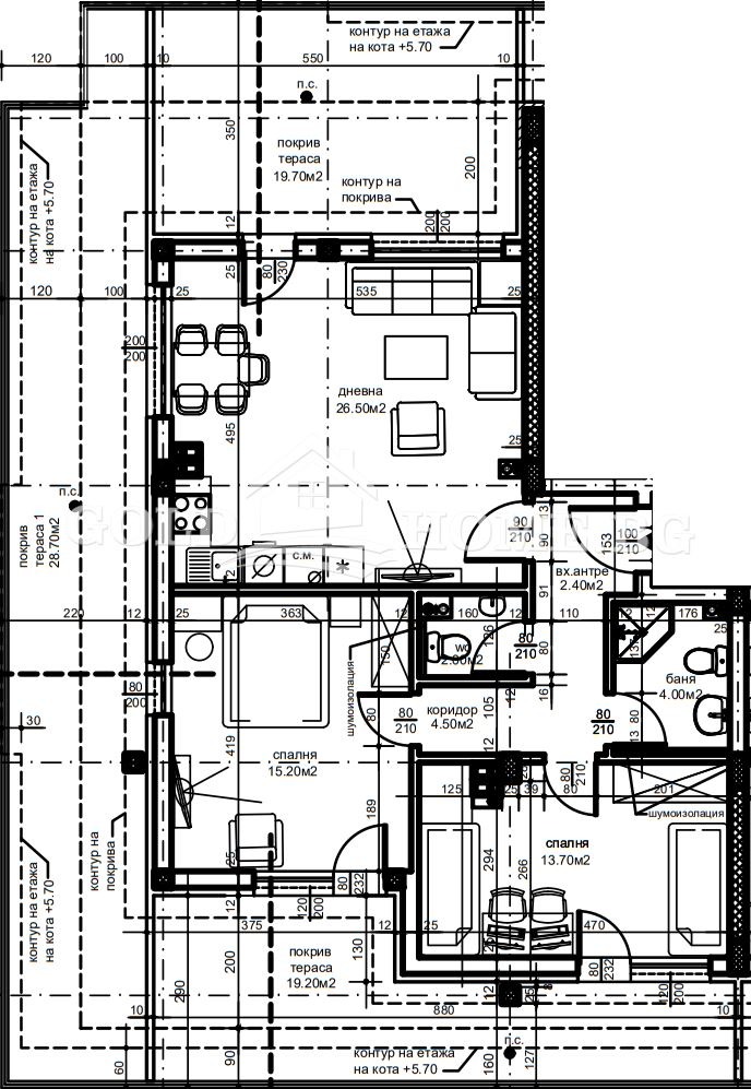 Продава 3-СТАЕН, гр. Пловдив, Остромила, снимка 5 - Aпартаменти - 48752588