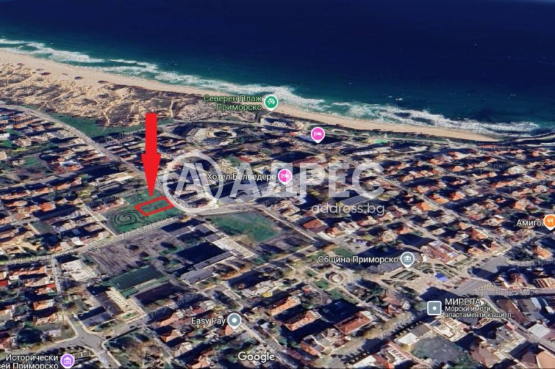 Satılık  Komplo bölge Burgaz , Primorsko , 800 metrekare | 63508647