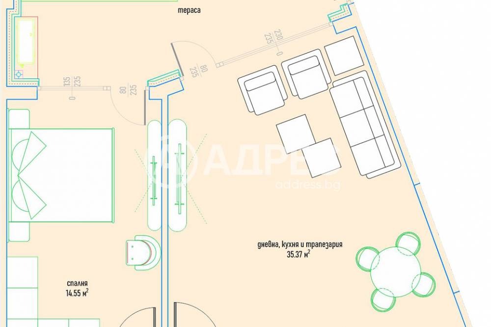 Продава 2-СТАЕН, гр. София, Малинова долина, снимка 3 - Апартаменти - 53856818