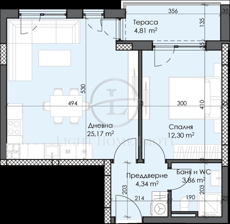 Продава  2-стаен град Пловдив , Тракия , 72 кв.м | 70834250 - изображение [7]