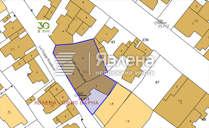 En venta  Trama Varna , Jristo Botev , 488 metros cuadrados | 65414665