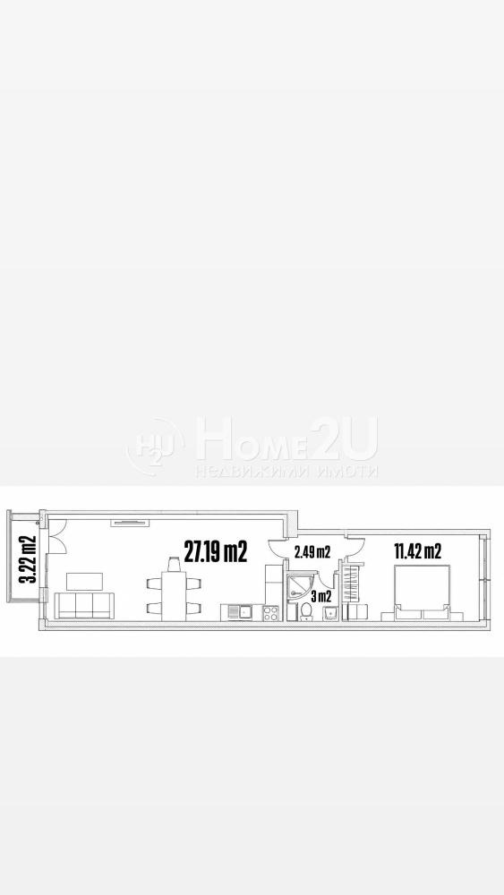 Продава 2-СТАЕН, гр. София, Хаджи Димитър, снимка 5 - Апартаменти - 54541615