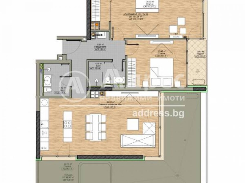 Eladó  2 hálószobás Sofia , Bojana , 143 négyzetméter | 58394891 - kép [3]