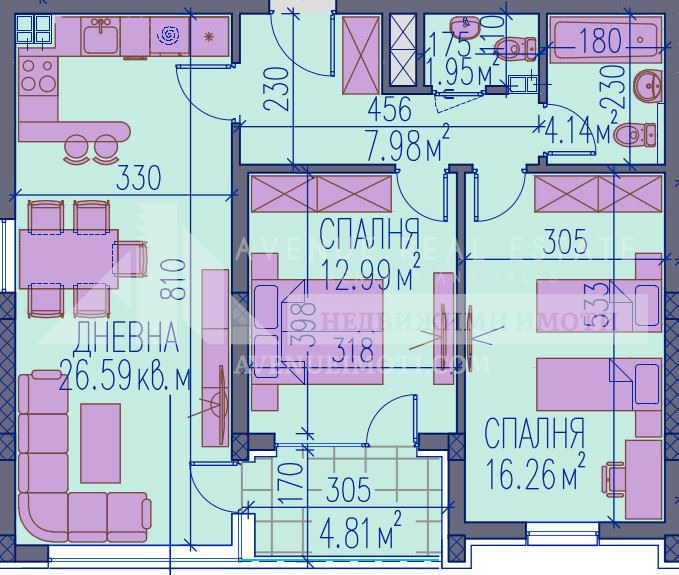 Продава 3-СТАЕН, гр. Пловдив, Каменица 2, снимка 2 - Апартаменти - 53515813