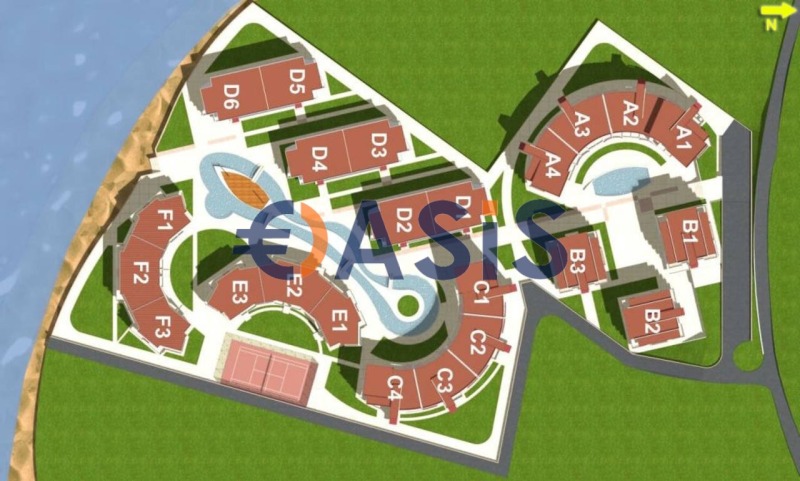 На продаж  1 спальня область Бургас , к.к. Елените , 72 кв.м | 93292563 - зображення [15]