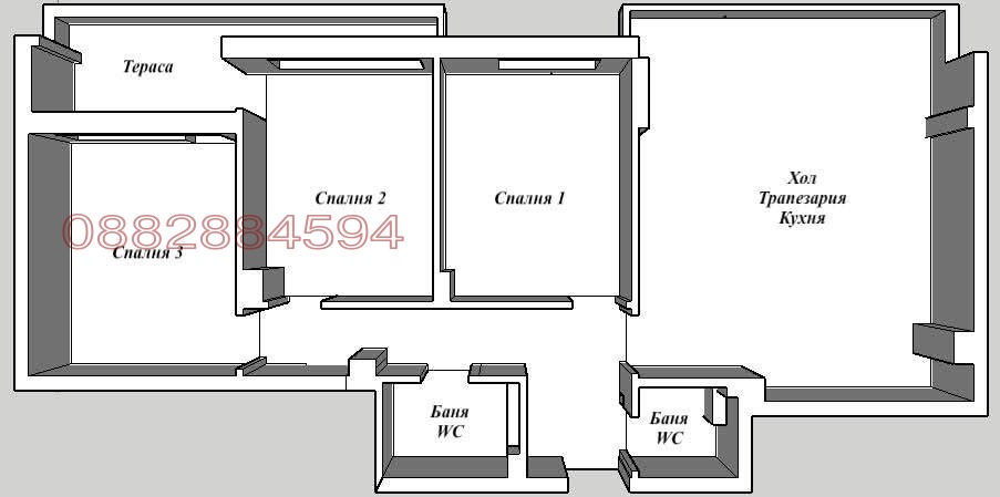 Продава 4-СТАЕН, гр. Варна, Център, снимка 16 - Апартаменти - 55606312