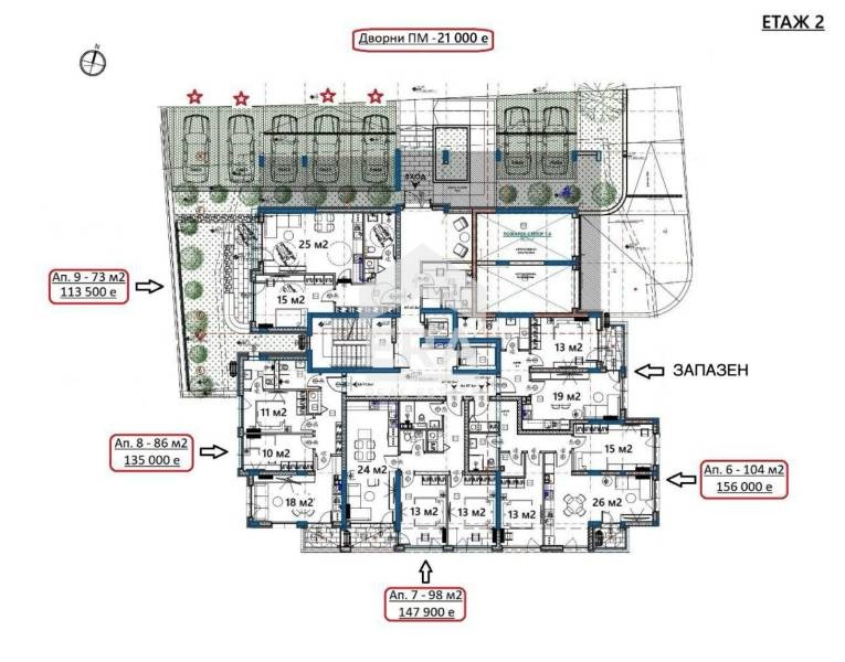 Продается  1 спальня Варна , Изгрев , 62 кв.м | 59320477 - изображение [7]