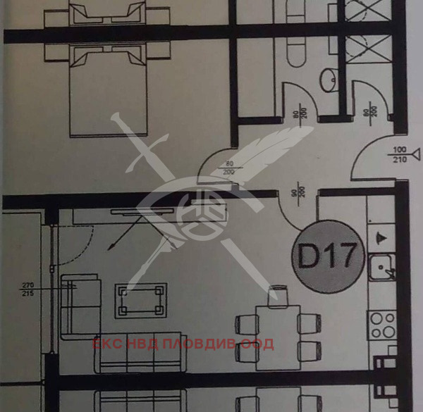 Продава 2-СТАЕН, гр. Пловдив, Захарна фабрика, снимка 2 - Апартаменти - 54739684