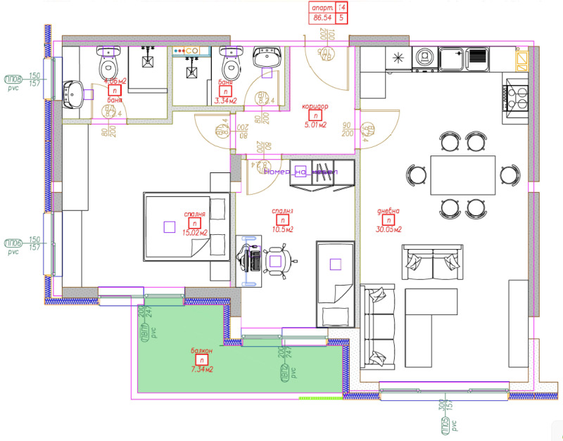 Продава 3-СТАЕН, град София, Суходол • 149450 € • 51167783 — Holmes.bg