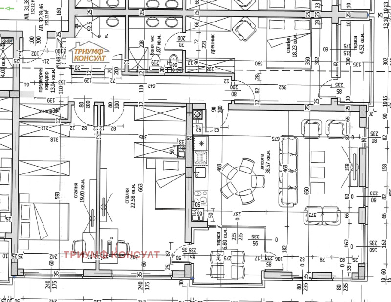 Продава 4-СТАЕН, гр. София, Малинова долина, снимка 10 - Апартаменти - 52673029