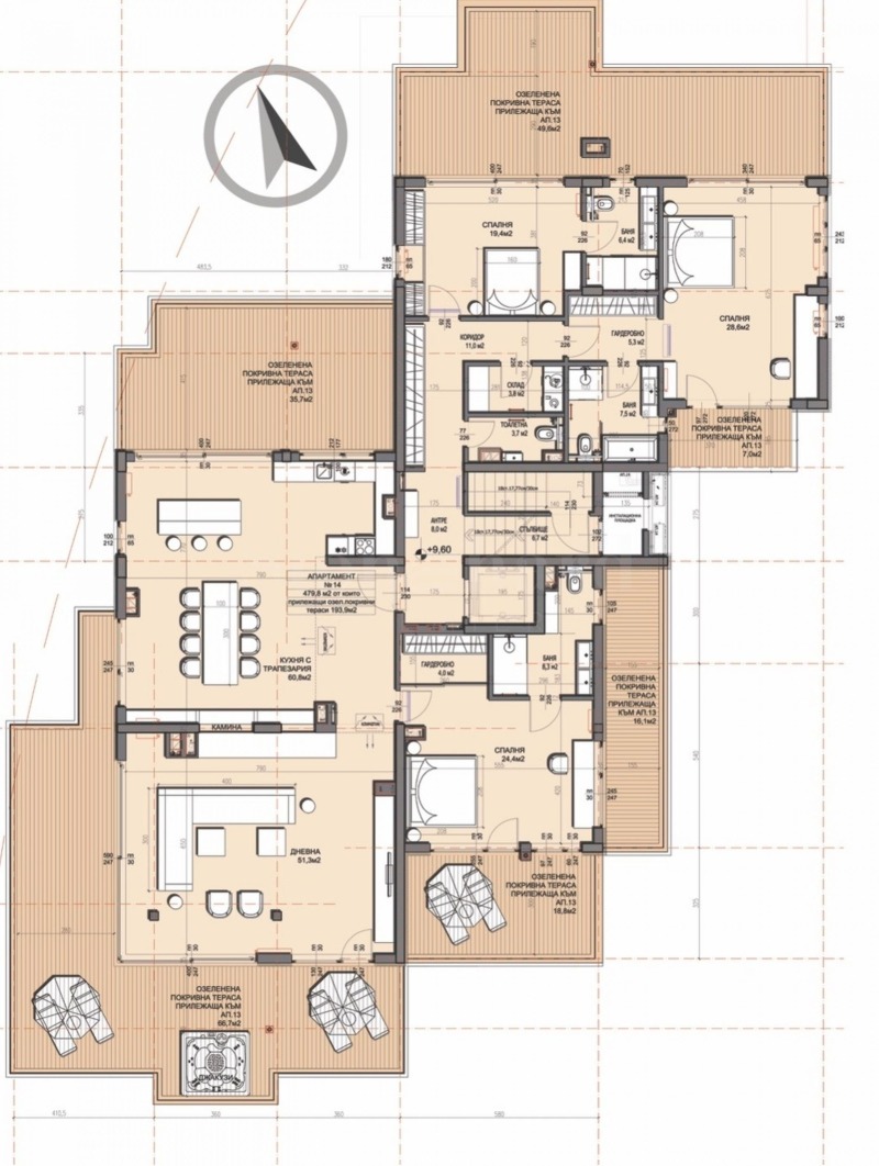 Продава МЕЗОНЕТ, гр. София, Драгалевци, снимка 9 - Апартаменти - 52226380