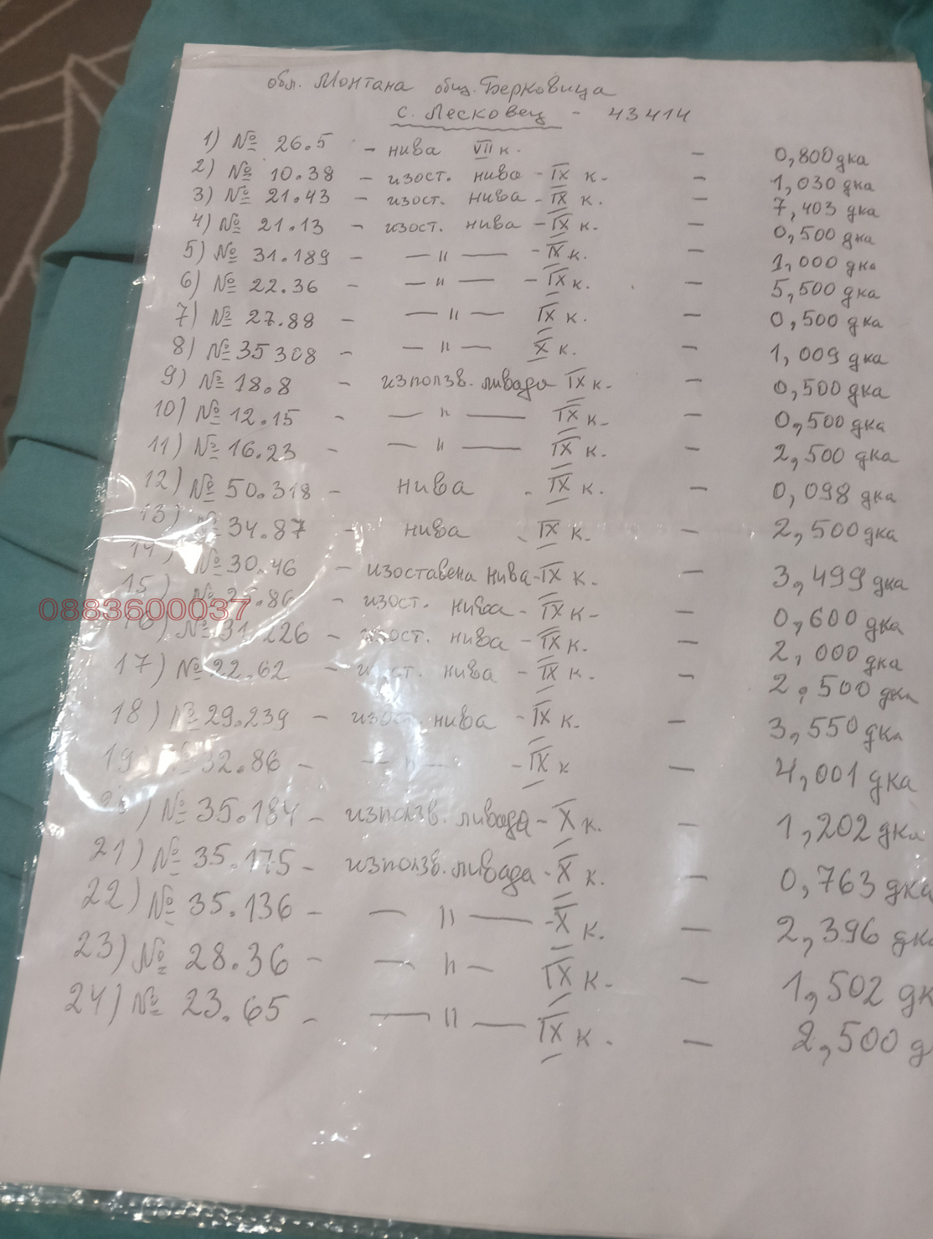 Продава ЗЕМЕДЕЛСКА ЗЕМЯ, гр. Роман, област Враца, снимка 3 - Земеделска земя - 55273704