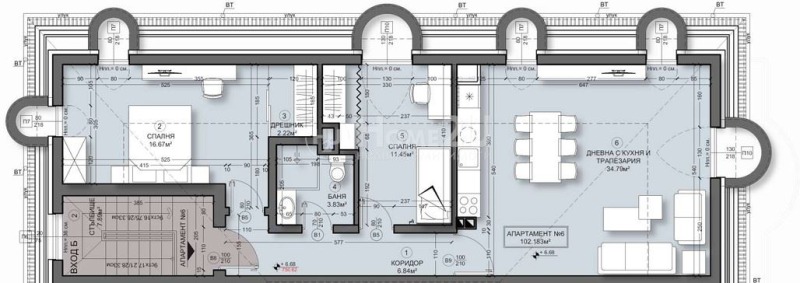Na prodej  2 ložnice Pernik , Kamenina , 102 m2 | 35762683 - obraz [12]