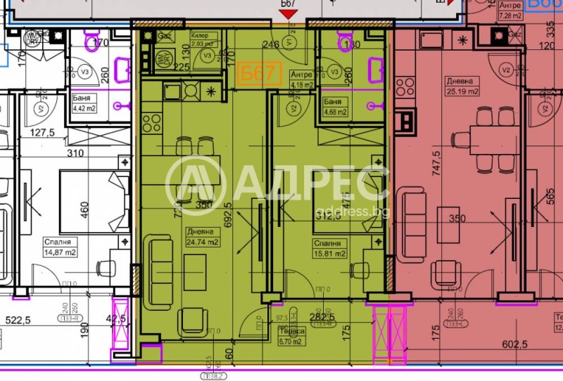 Продава 2-СТАЕН, гр. София, Кръстова вада, снимка 5 - Апартаменти - 53267773