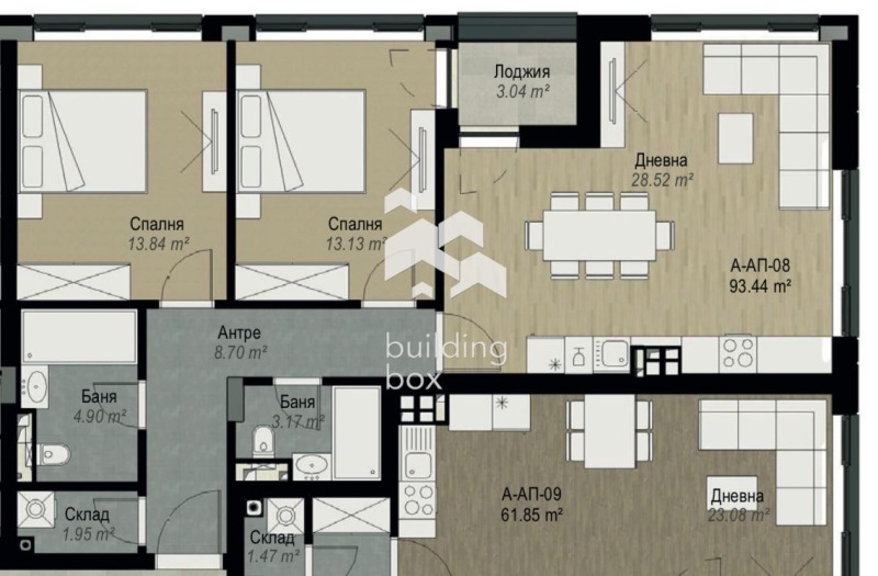 Zu verkaufen  2 Schlafzimmer Sofia , Witoscha , 111 qm | 47681662 - Bild [8]