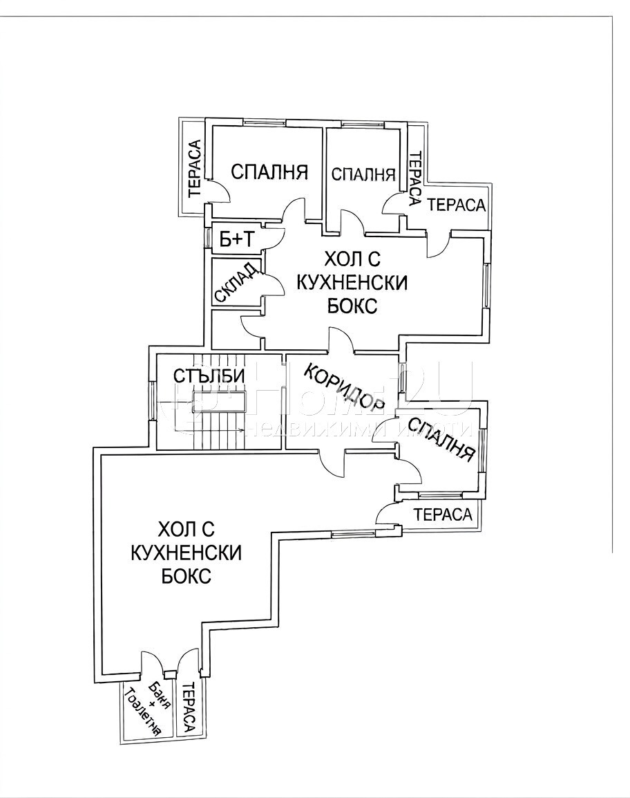 Продава МНОГОСТАЕН, гр. София, Борово, снимка 17 - Апартаменти - 55958629