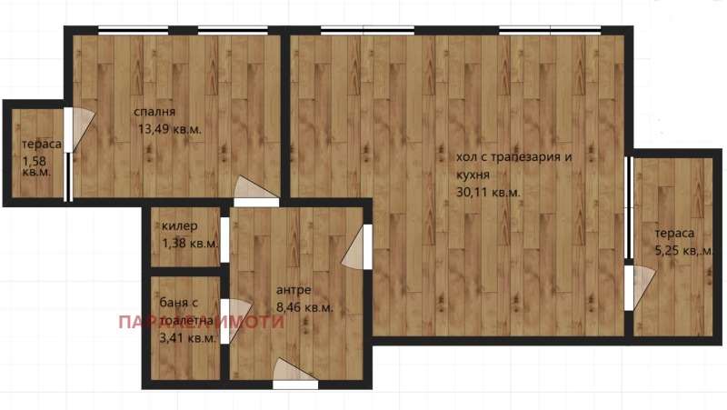 Продава  2-стаен град Пловдив , Христо Смирненски , 89 кв.м | 99480051 - изображение [5]