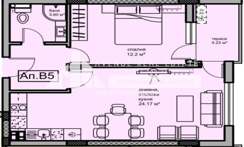 Продава 2-СТАЕН, гр. Пловдив, Кючук Париж, снимка 2 - Апартаменти - 53201200