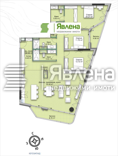 Продаја  3 спаваће собе Софија , Крастова вада , 228 м2 | 66681083 - слика [2]