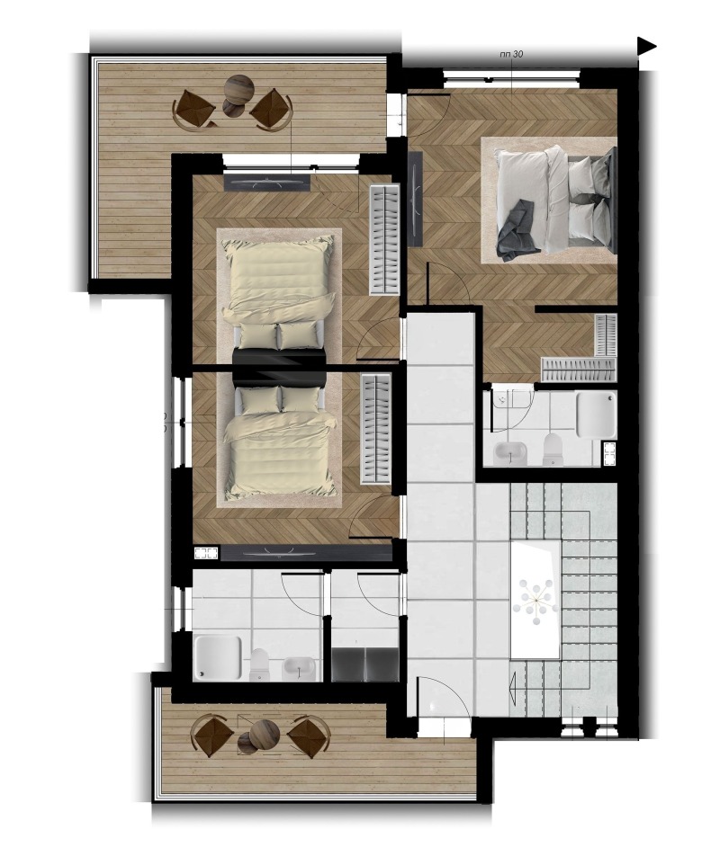 Продава КЪЩА, с. Войводиново, област Пловдив, снимка 3 - Къщи - 53522194