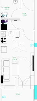 Продава  1-стаен град Пловдив , Младежки Хълм , 45 кв.м | 55531409