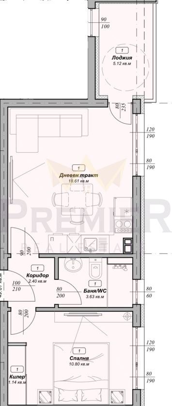 Продава 2-СТАЕН, гр. Варна, м-т Пчелина, снимка 4 - Апартаменти - 52798181