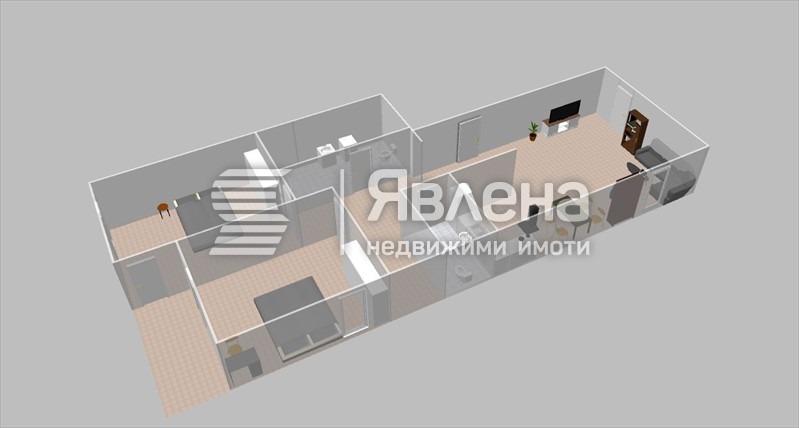 Продава 3-СТАЕН, гр. София, Център, снимка 3 - Апартаменти - 55410675