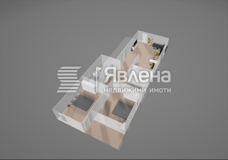 Продава 3-СТАЕН, гр. София, Център, снимка 2 - Апартаменти - 55410675