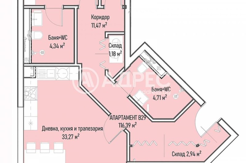 Продава МНОГОСТАЕН, гр. София, Младост 4, снимка 4 - Aпартаменти - 48141379