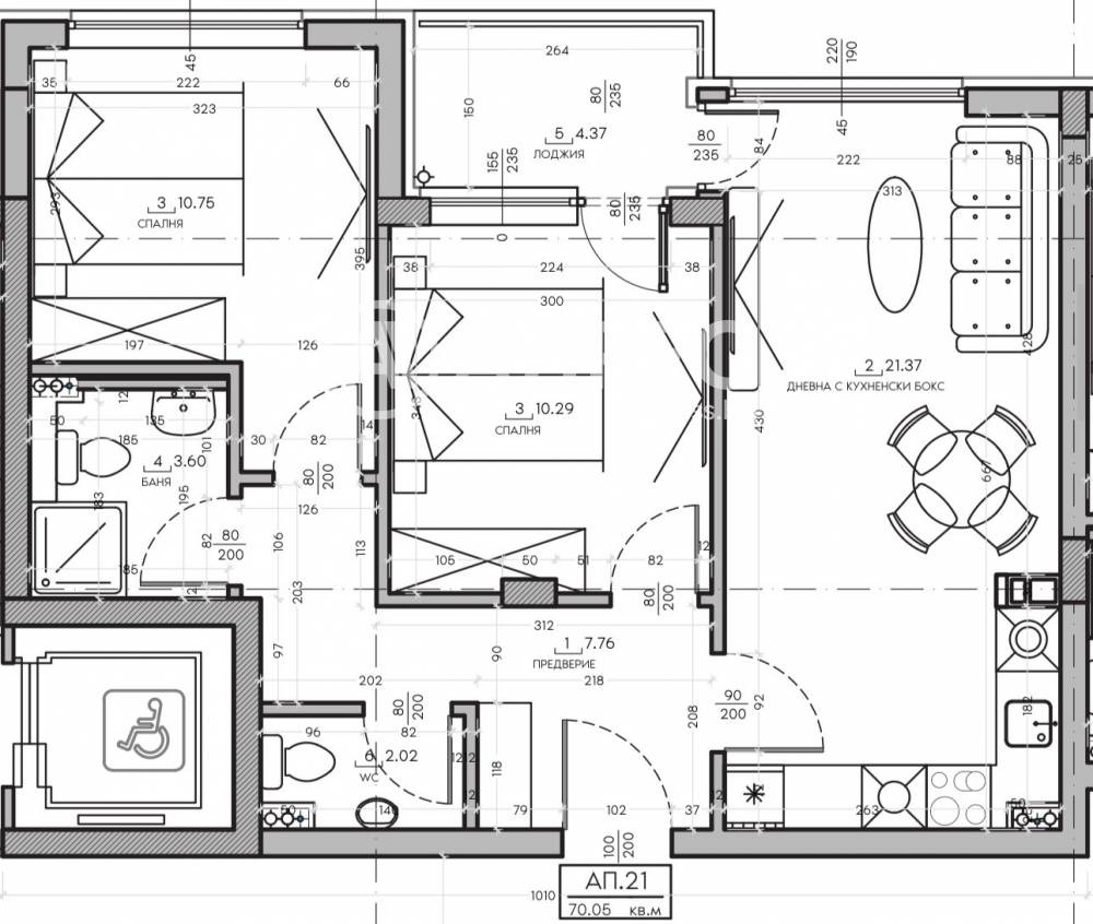 Продава 3-СТАЕН, гр. София, Малинова долина, снимка 2 - Апартаменти - 52391844