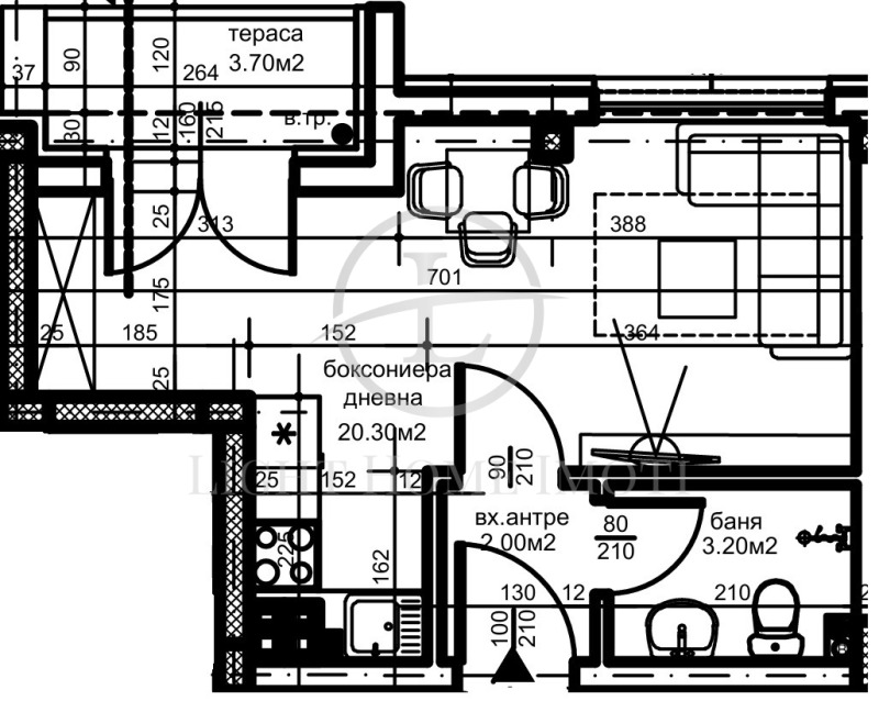 Продава 1-СТАЕН, гр. Пловдив, Христо Смирненски, снимка 6 - Aпартаменти - 49375667