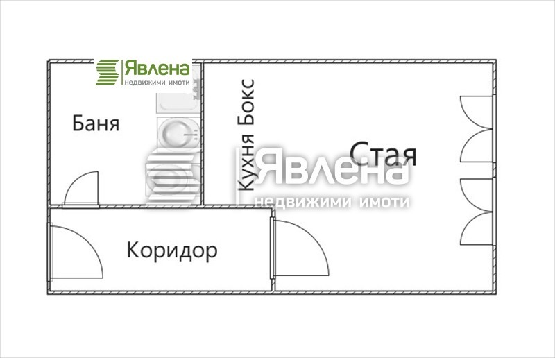 Продава 1-СТАЕН, гр. София, Сухата река, снимка 13 - Апартаменти - 52998219