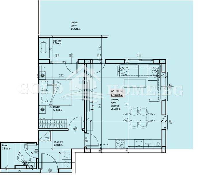 Продава 2-СТАЕН, гр. Пловдив, Остромила, снимка 12 - Aпартаменти - 48111394