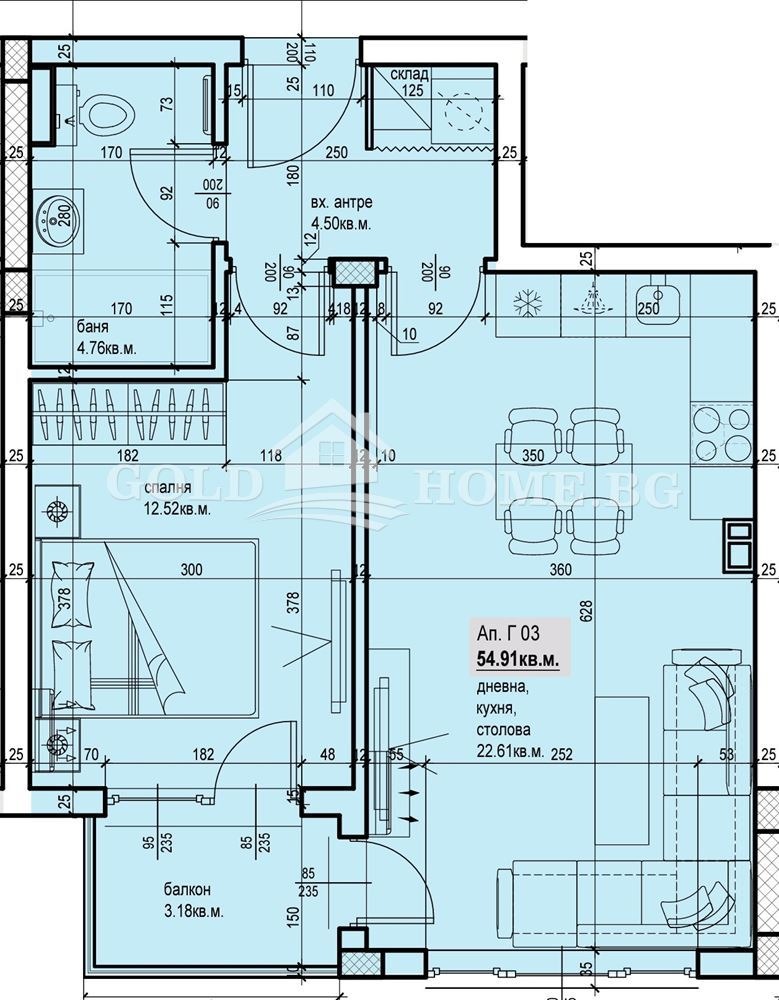 Продава 2-СТАЕН, гр. Пловдив, Остромила, снимка 1 - Aпартаменти - 48111394