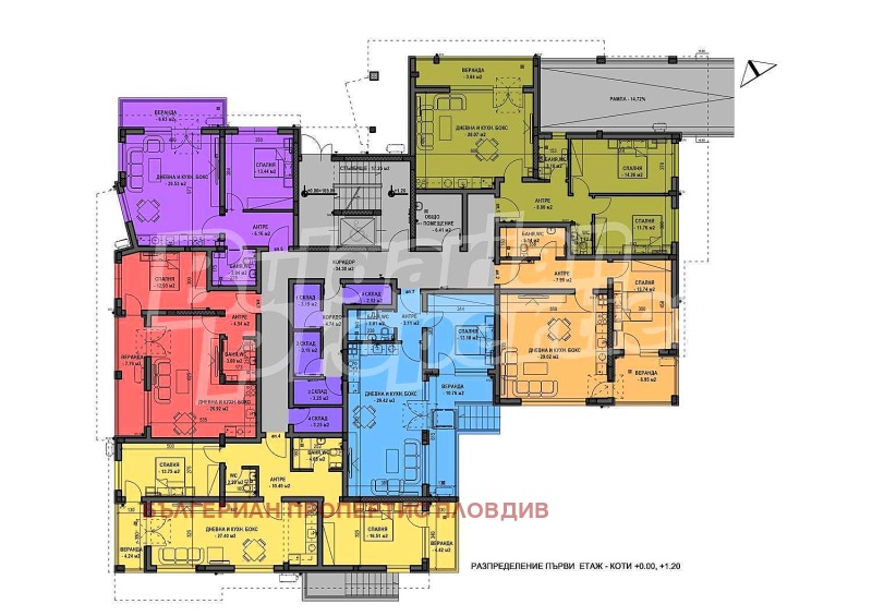 Продава 3-СТАЕН, гр. Пловдив, Остромила, снимка 11 - Aпартаменти - 47544992