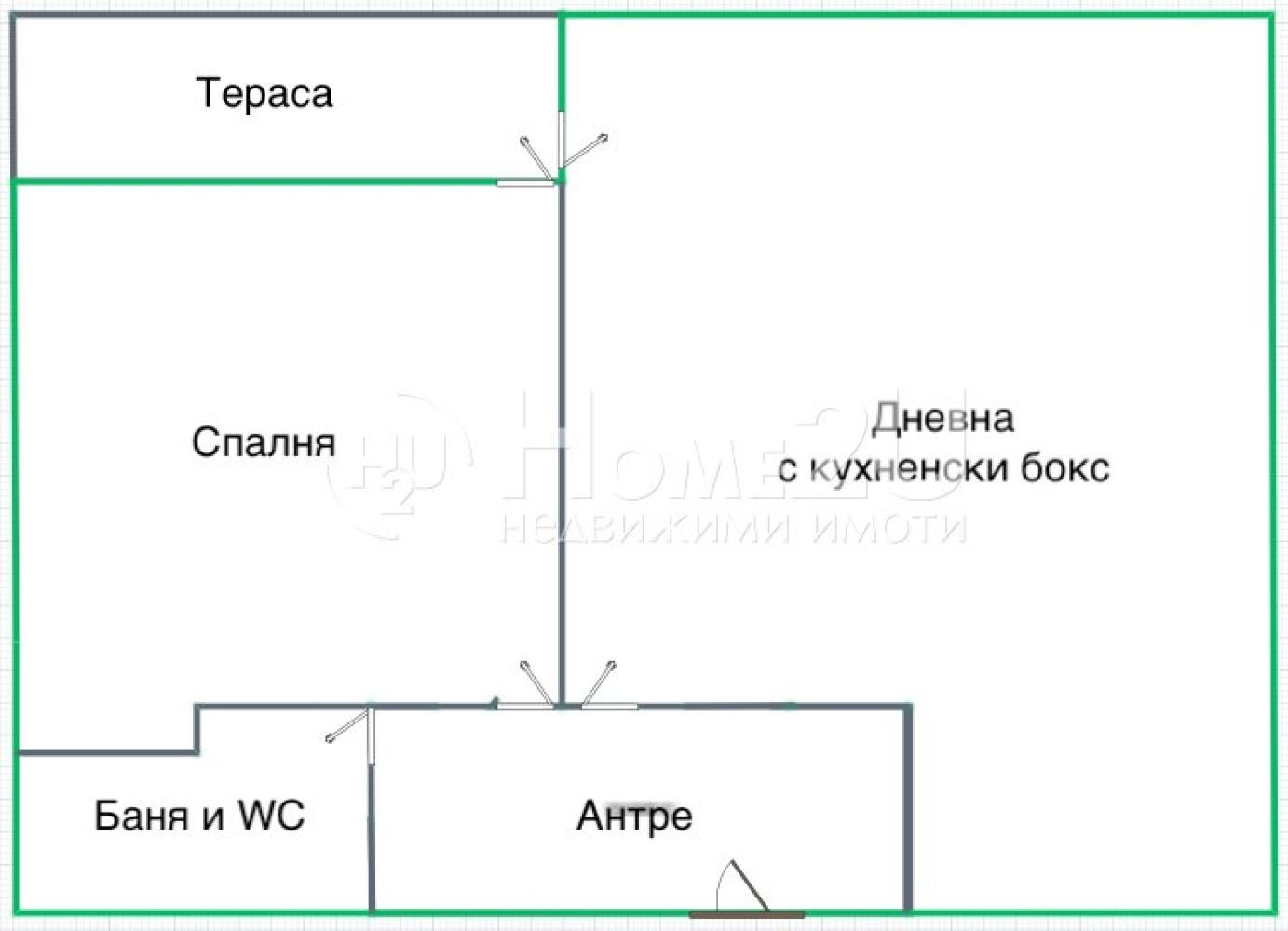 Продава 2-СТАЕН, гр. Варна, Конфуто, снимка 9 - Апартаменти - 54402183