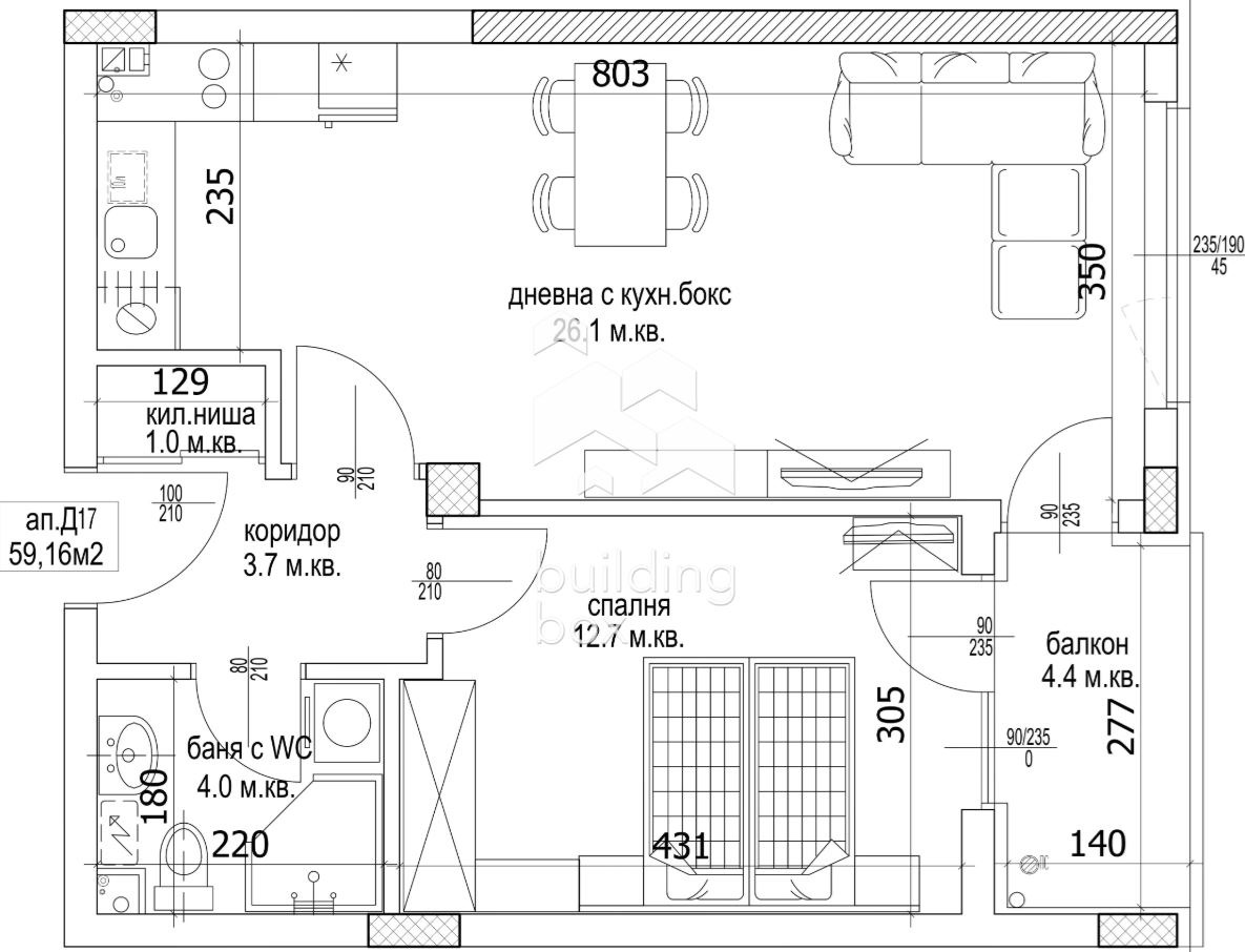 Продава 2-СТАЕН, гр. Варна, Кайсиева градина, снимка 4 - Апартаменти - 55047488