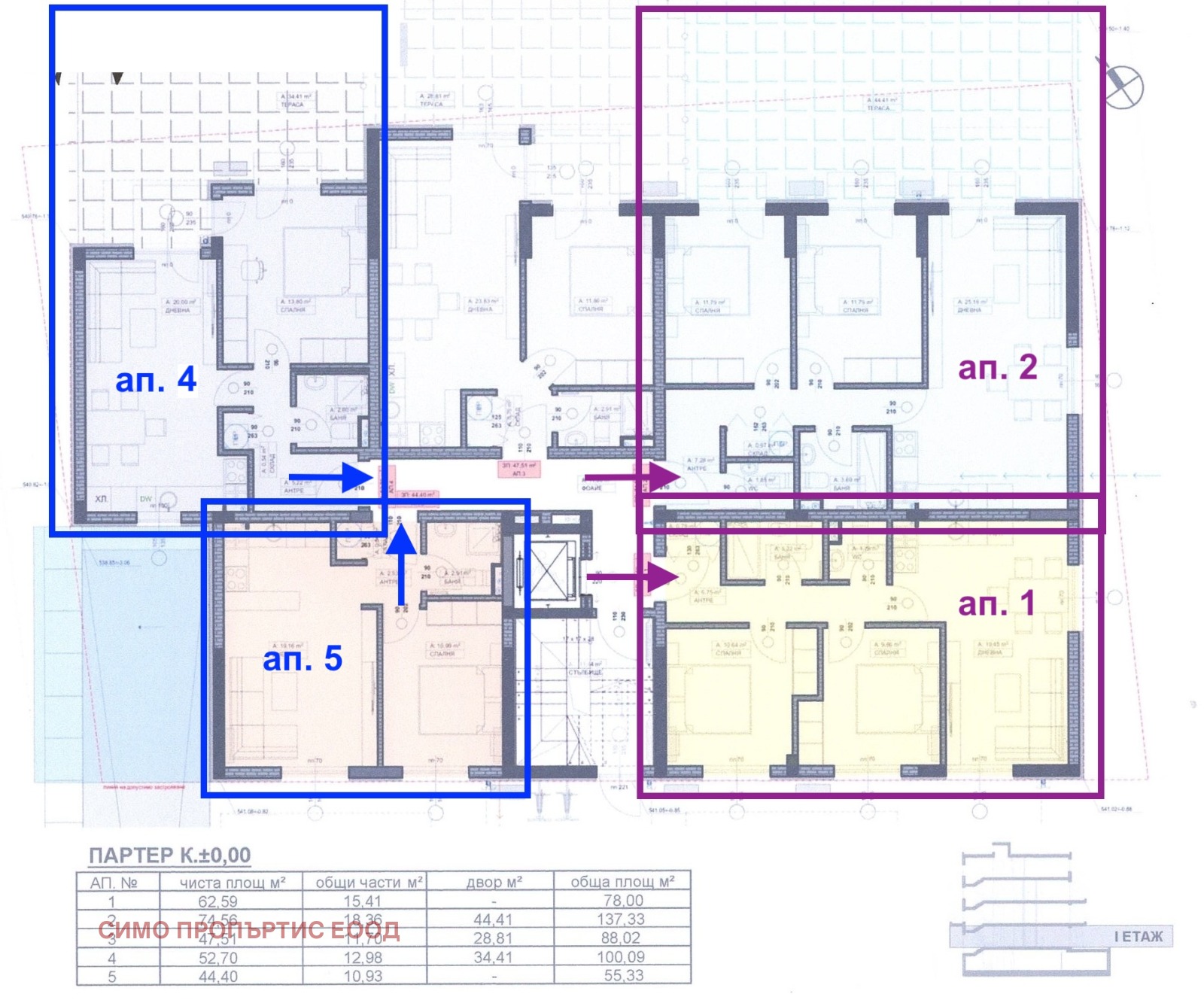 Продава 3-СТАЕН, гр. София, Надежда 3, снимка 3 - Апартаменти - 54343314