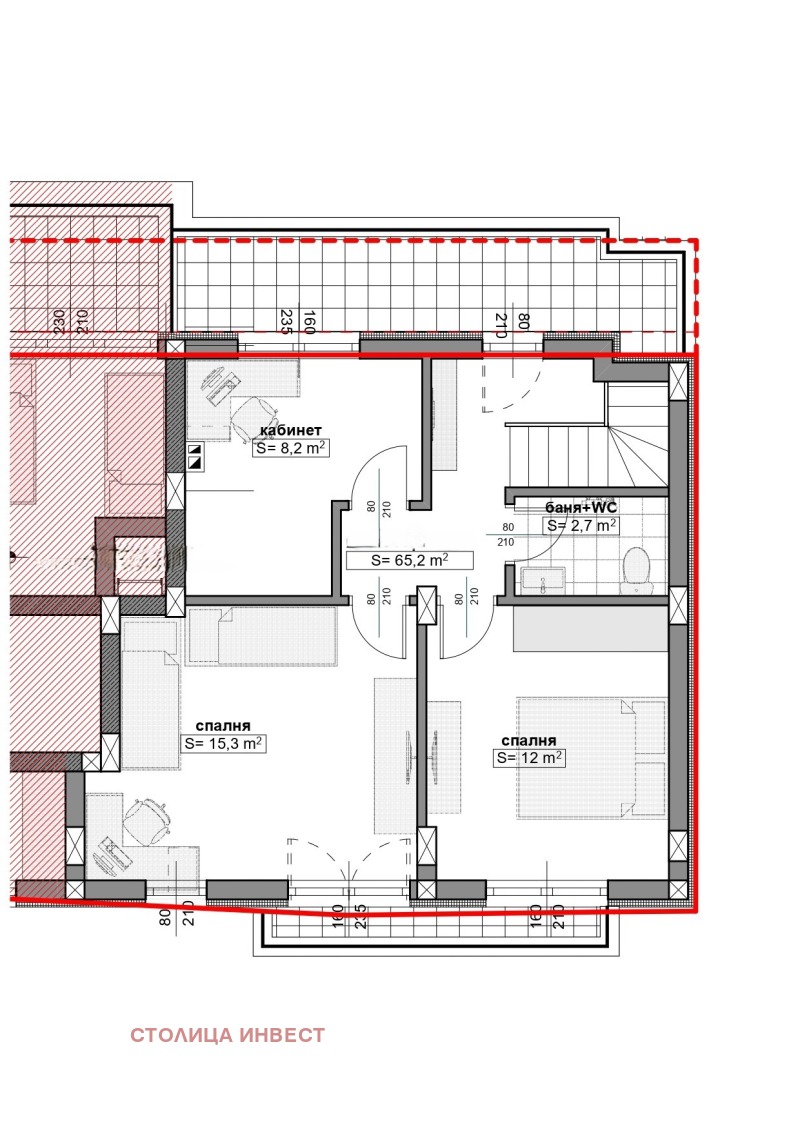Продава МЕЗОНЕТ в град Русе, Широк център - 182 кв.м / 200 000 € » 391 166.00 лв., СТОЛИЦА ИНВЕСТ