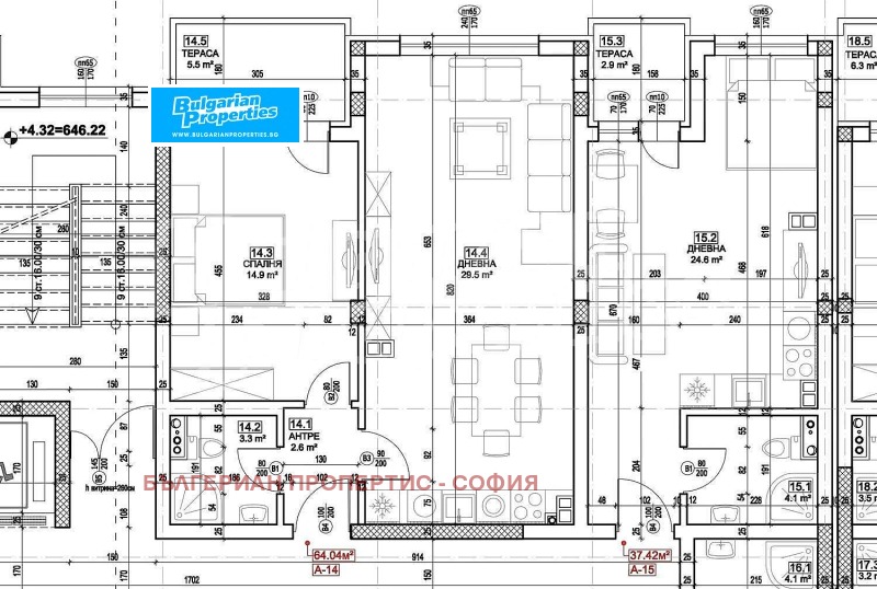 Продава 2-СТАЕН, гр. София, Малинова долина, снимка 6 - Aпартаменти - 46730333