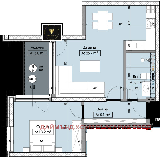 For Sale  1 bedroom Plovdiv , Karshiyaka , 77 sq.m | 13723857 - image [2]
