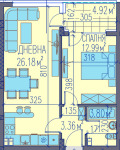 Продава 2-СТАЕН, град Пловдив, Тракия • 97420 € / 190536.96 лв. • 61707372 2