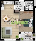 Продава 2-СТАЕН, град Пловдив, Коматево • 70550 € / 137983.81 лв. • 56998606 2